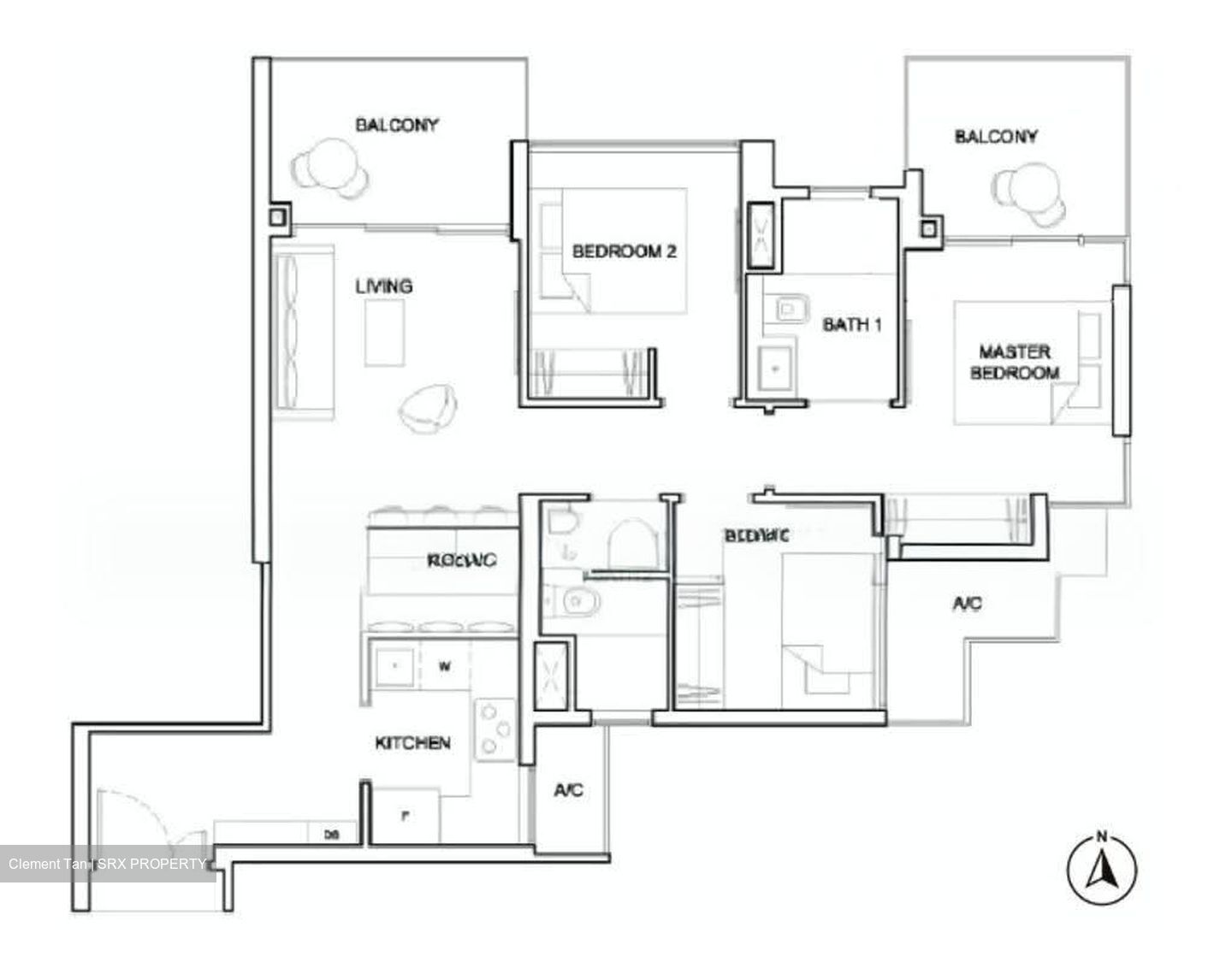 High Park Residences (D28), Apartment #629800151